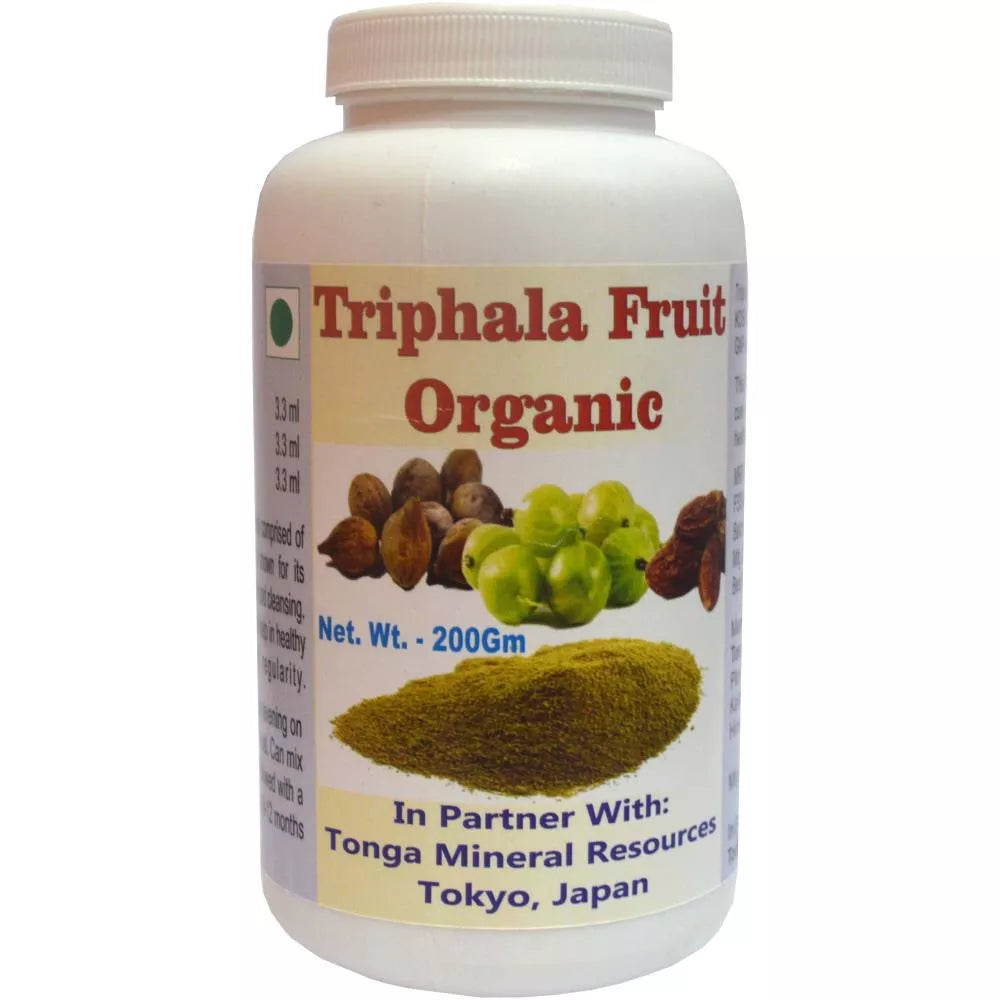 Tonga Herbs Triphala Fruit Organic Powder  Grab2Buy Tonga Herbs Grab2Buy