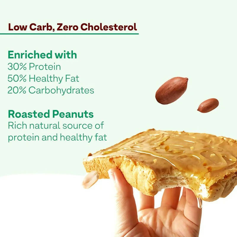 OZiva Natural Peanut Butter-Crunchy 