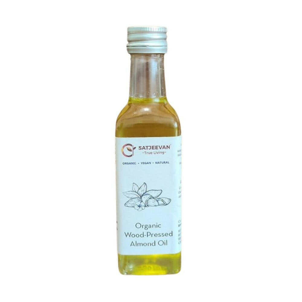 Satjeevan Organic Wood-Pressed Almond Oil - Grab2buy