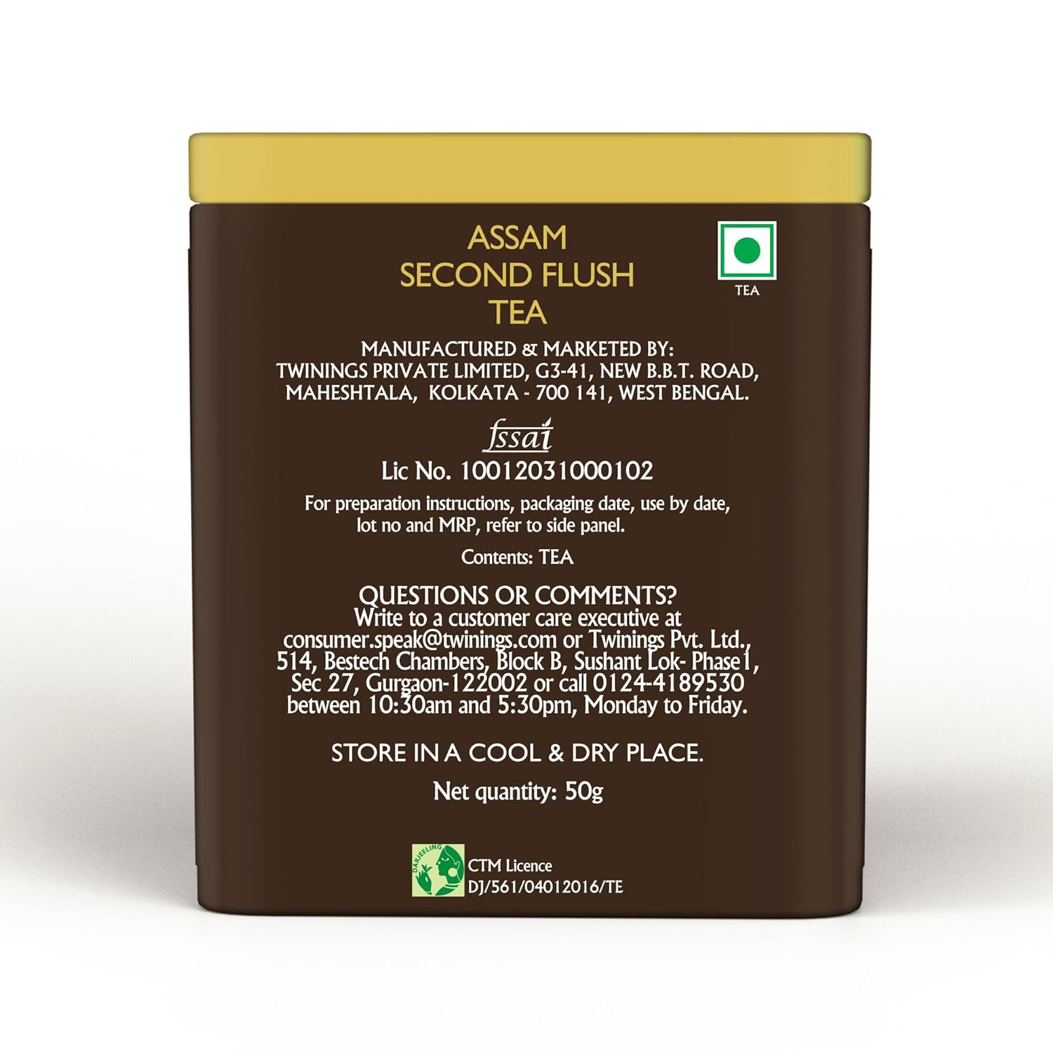 Twinings Assam Second Flush Tea Assam 