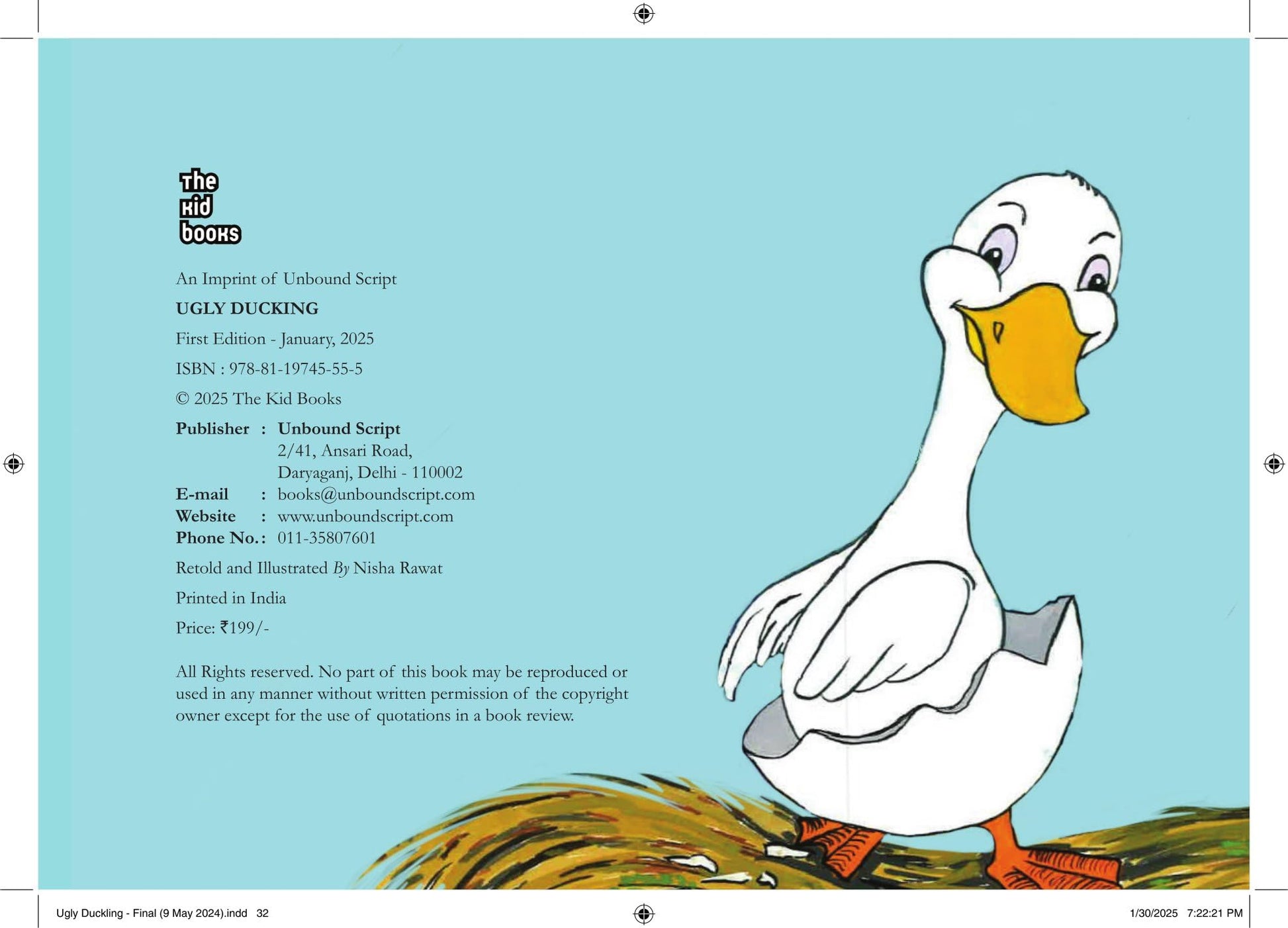 The Ugly Duckling - Hans Christian Andersen  Grab2Buy Unbound Script Grab2Buy