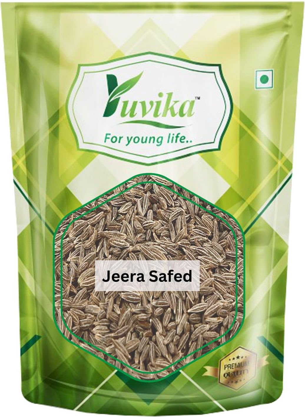 Yuvika Jeera Safed - Cuminum Cyminum - White Cumin Seeds  Grab2Buy Yuvika Grab2Buy