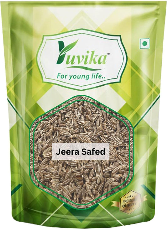 Yuvika Jeera Safed - Cuminum Cyminum - White Cumin Seeds  Grab2Buy Yuvika Grab2Buy