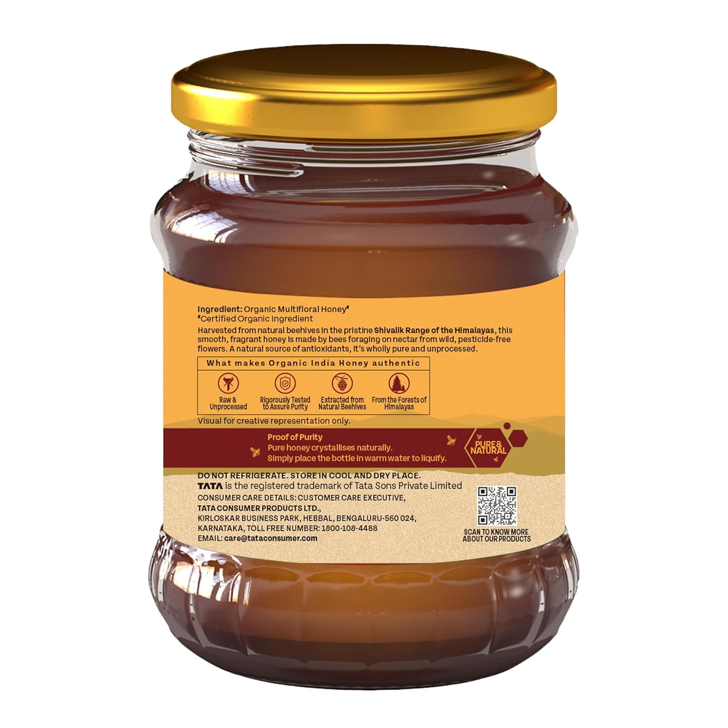 Organic India Organic Honey Wild Forest 