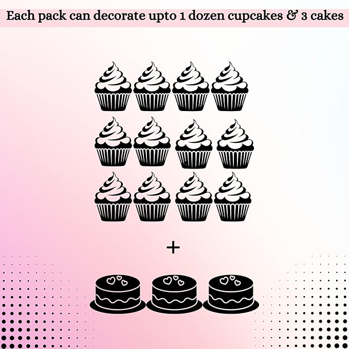 Confect Rose Pink | Sprinkles Bottle for Decoration Bottle
