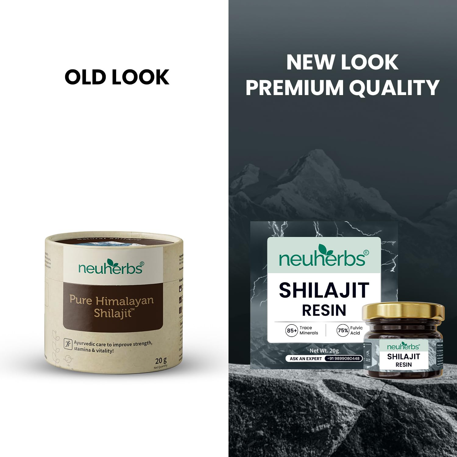 Neuherbs Pure Ayurvedic Himalayan Sj /Sj Resin 