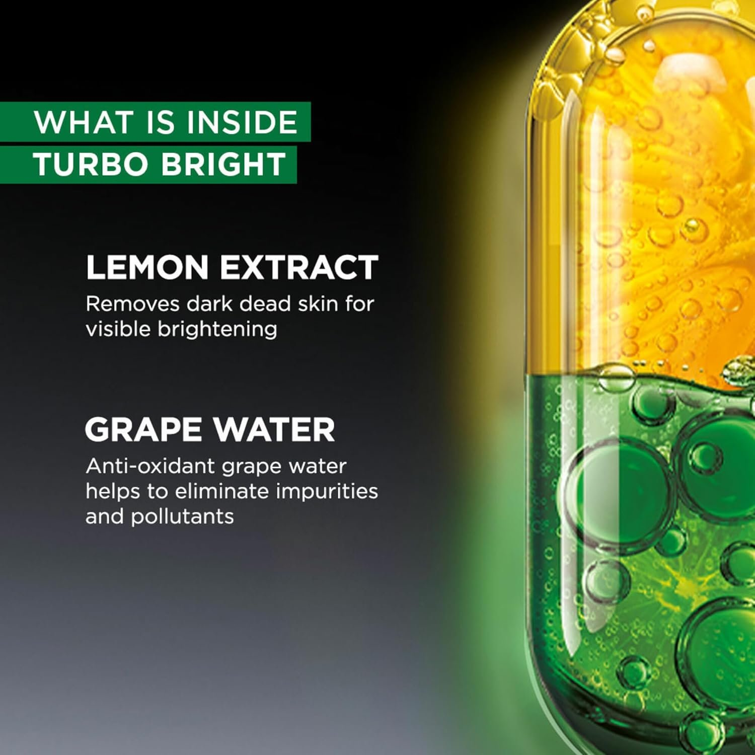 Garnier Men Turbo Bright Brightening Face Wash 