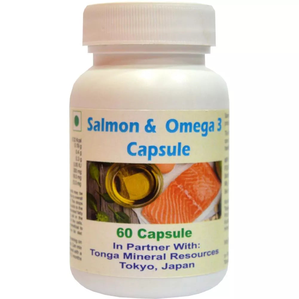 Tonga Herbs Salmon & Omega 3 Capsules  Grab2Buy Tonga Herbs Grab2Buy