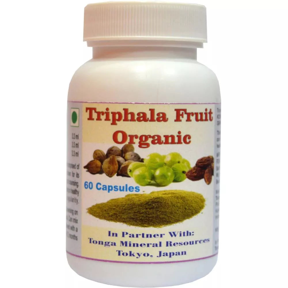 Tonga Herbs Triphala Fruit Organic Capsules  Grab2Buy Tonga Herbs Grab2Buy