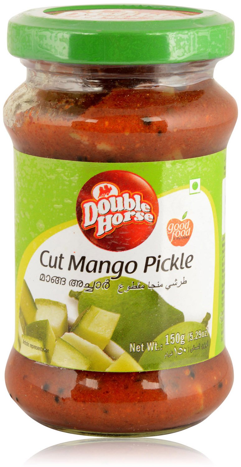 Double Horse Cut Mango Pickle 