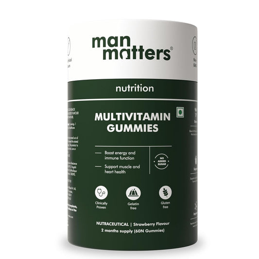 Man Matters Multivitamin Gummies For Men - Strawberry Flavor 