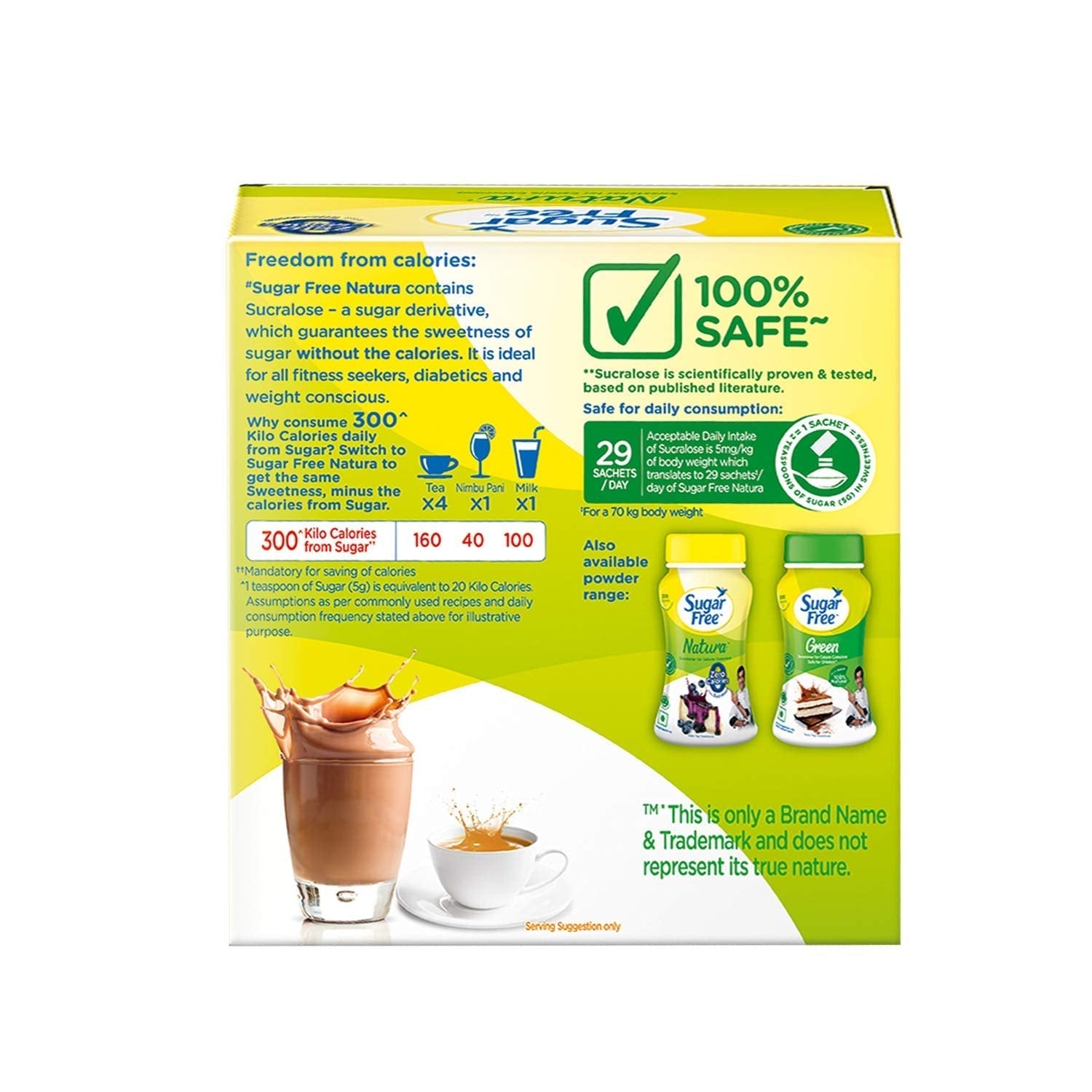 Sugar Free Natura Low Calorie Sweetner 