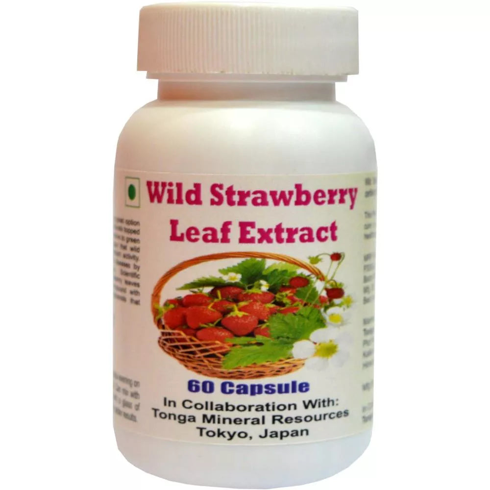 Tonga Herbs Wild Strawberry Leaf Extract Capsules  Grab2Buy Tonga Herbs Grab2Buy