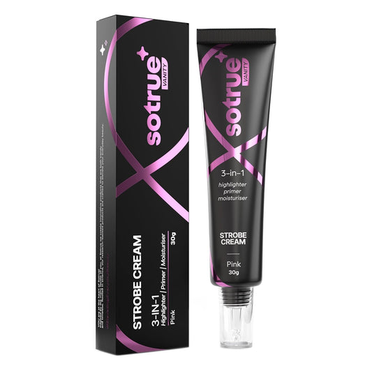 Sotrue Strobe Illuminating Cream + Moisturizer With Hyaluronic Acid - Pink 