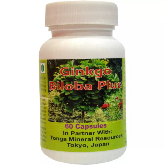 Tonga Herbs Ginkgo Biloba Plus Capsules  Grab2Buy Tonga Herbs Grab2Buy