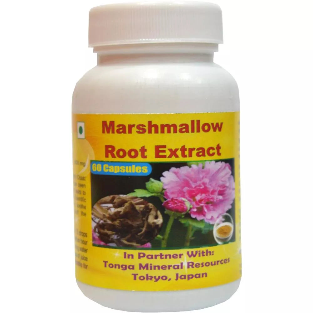 Tonga Herbs Marshmallow Root Extract Capsules  Grab2Buy Tonga Herbs Grab2Buy