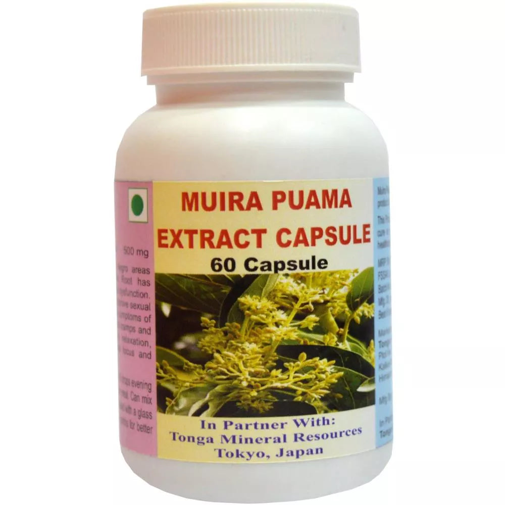 Tonga Herbs Muira Puama Extract Capsules  Grab2Buy Tonga Herbs Grab2Buy