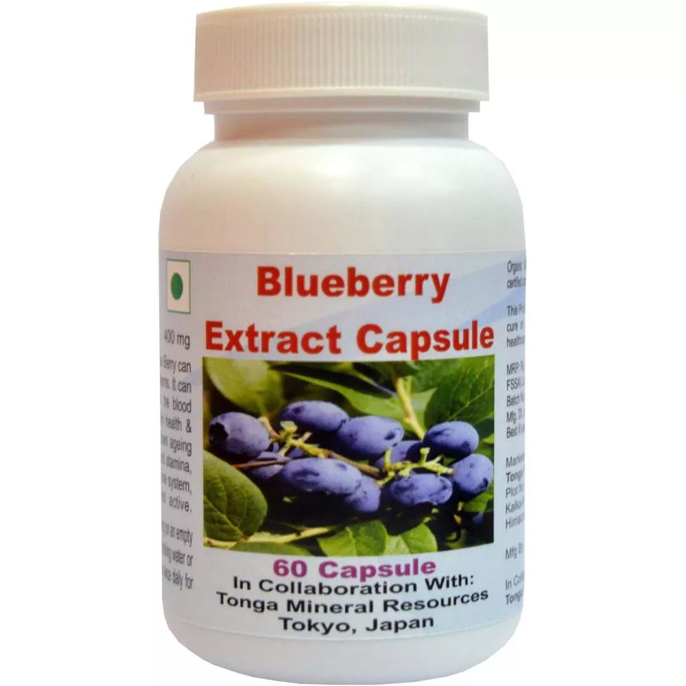 Tonga Herbs Blueberry Extract Capsule  Grab2Buy Tonga Herbs Grab2Buy