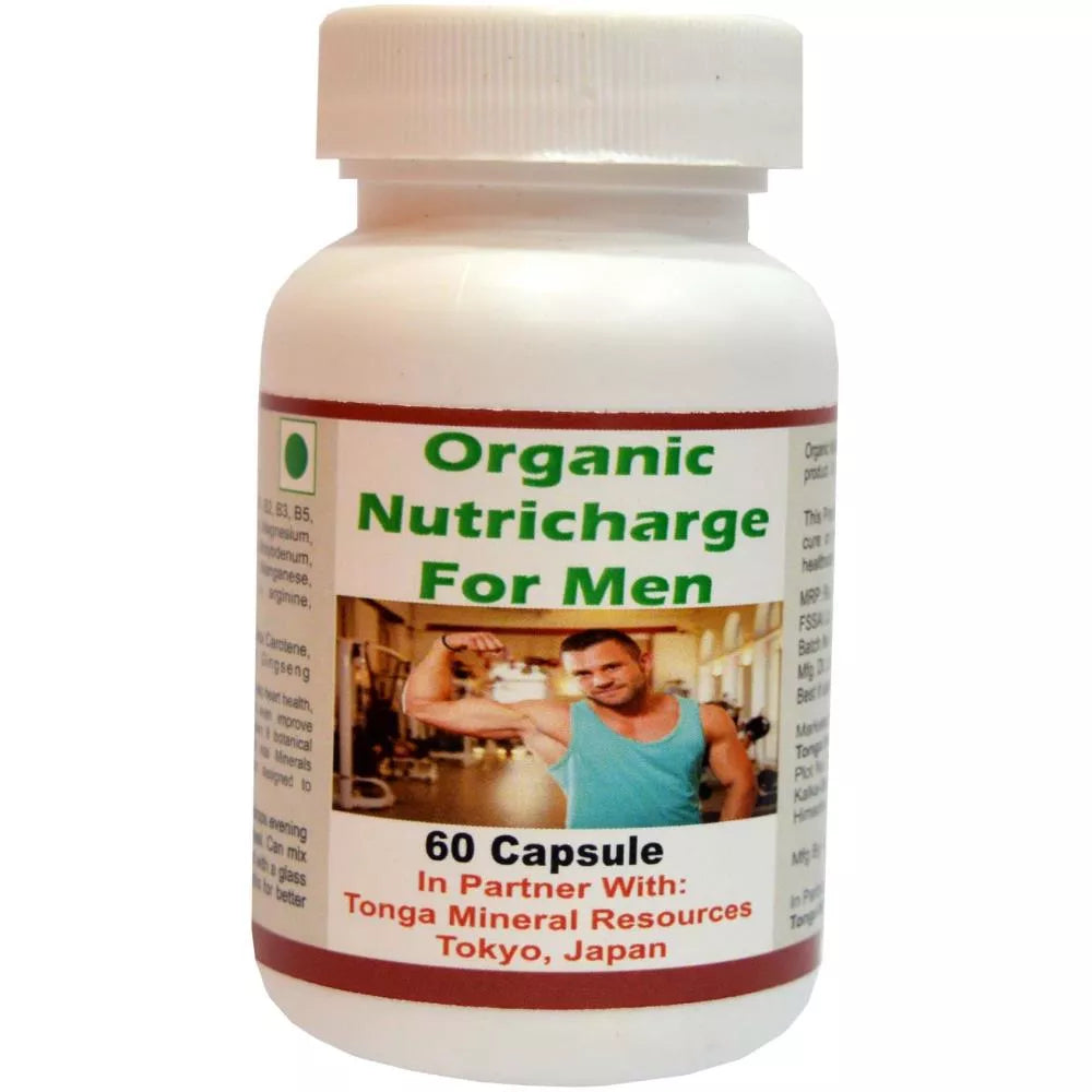 Tonga Herbs Organic Nutricharge For Men Capsules  Grab2Buy Tonga Herbs Grab2Buy
