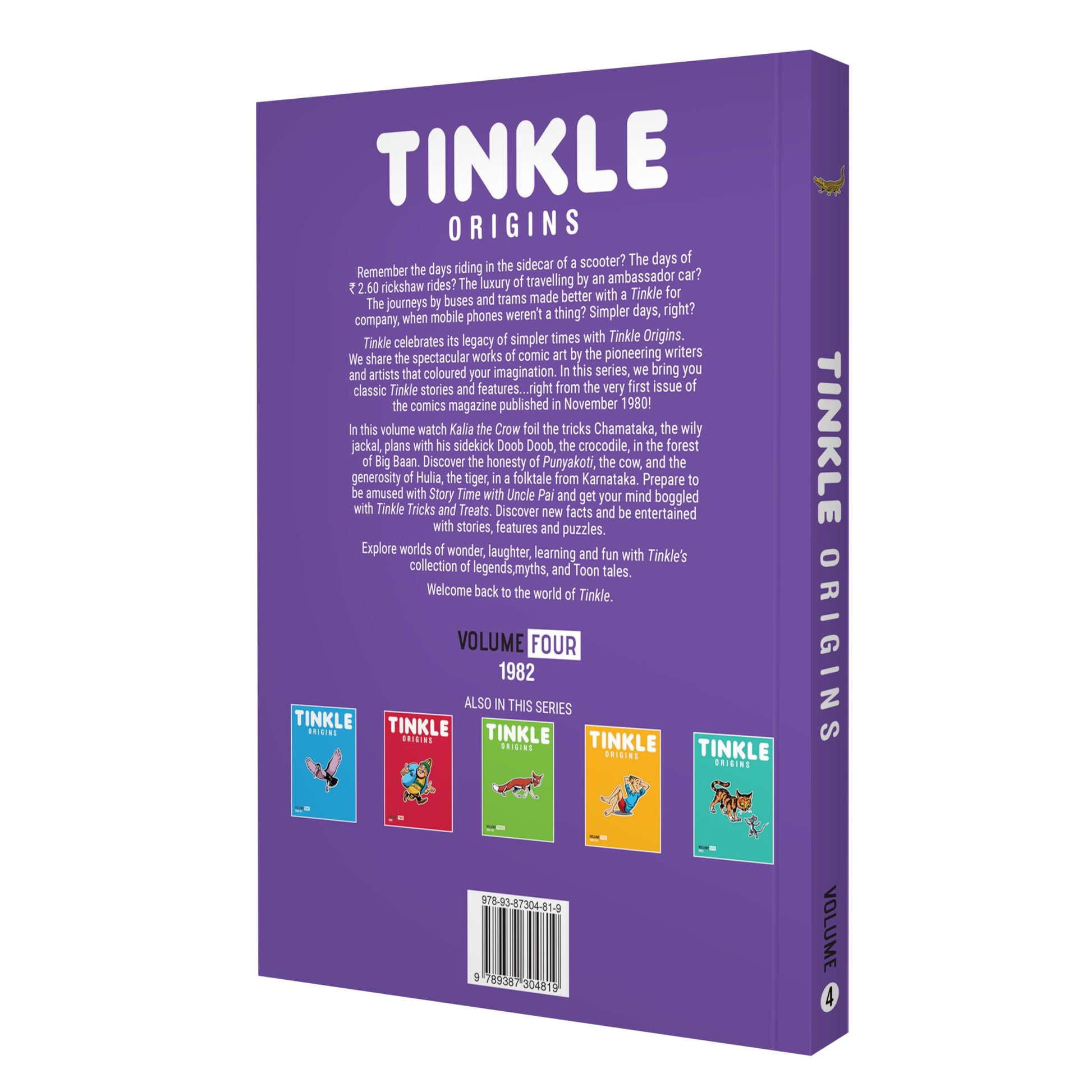Tinkle Origins Volume 4. 1982  Grab2Buy Generic Grab2Buy