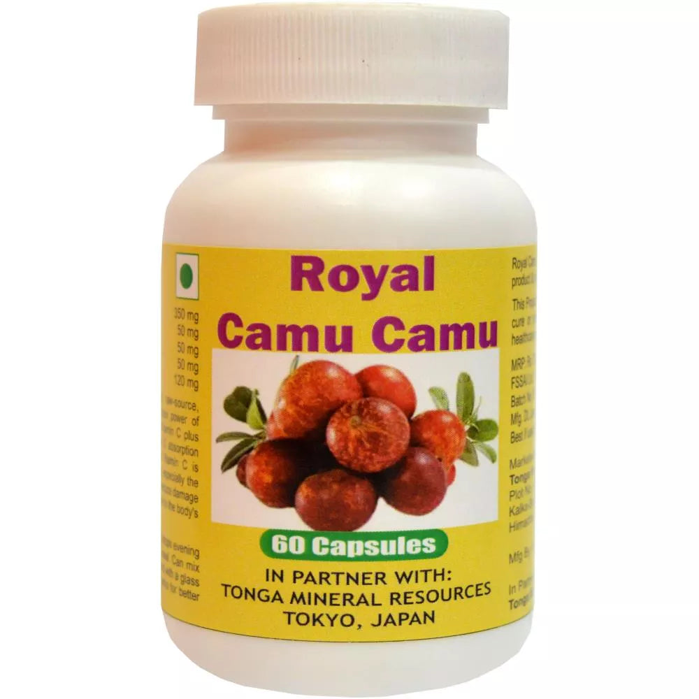 Tonga Herbs Royal Camu Camu Capsules  Grab2Buy Tonga Herbs Grab2Buy