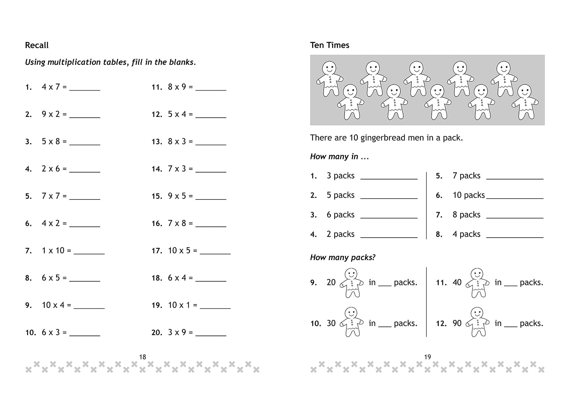 Scholars Hub Addition, Subtraction, Multiplication & Division Book For Kids Combo (Set Of 4 Books) | 192 Pages