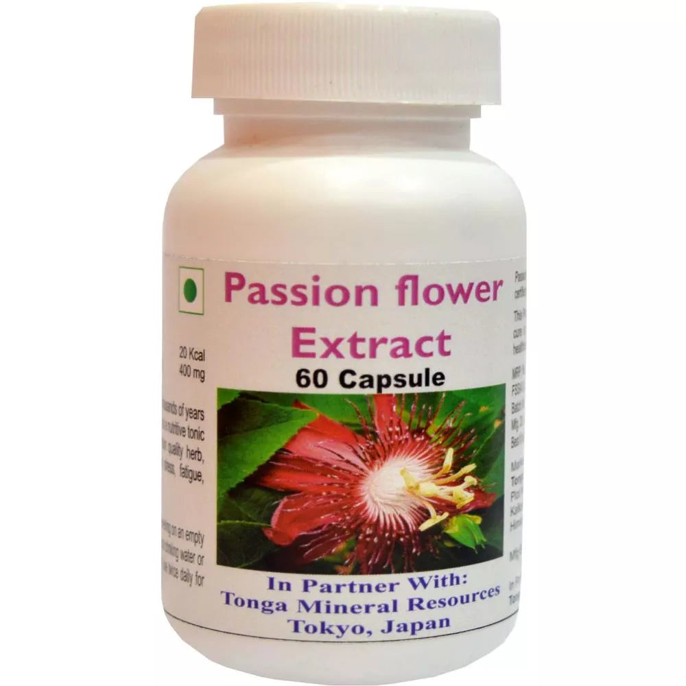 Tonga Herbs Passion Flower Extract Capsules  Grab2Buy Tonga Herbs Grab2Buy