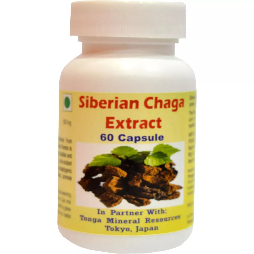 Tonga Herbs Siberian Chaga Extract Capsules  Grab2Buy Tonga Herbs Grab2Buy