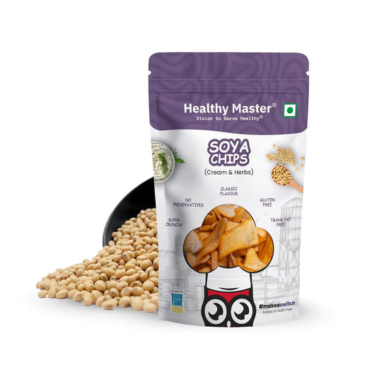 Healthy Master Light & Crispy Soya Chips 