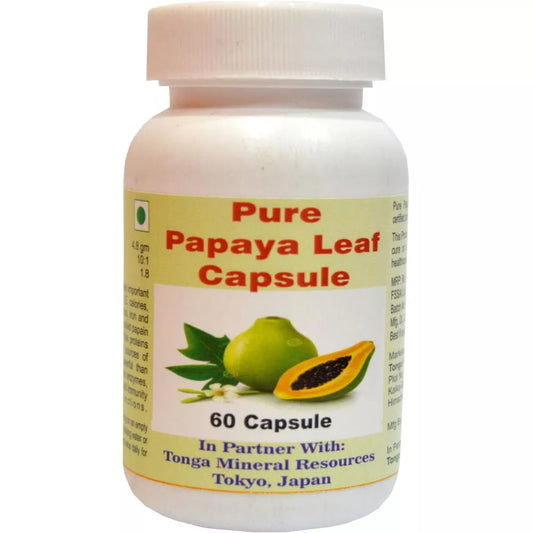 Tonga Herbs Pure Papaya Leaf Capsules  Grab2Buy Tonga Herbs Grab2Buy