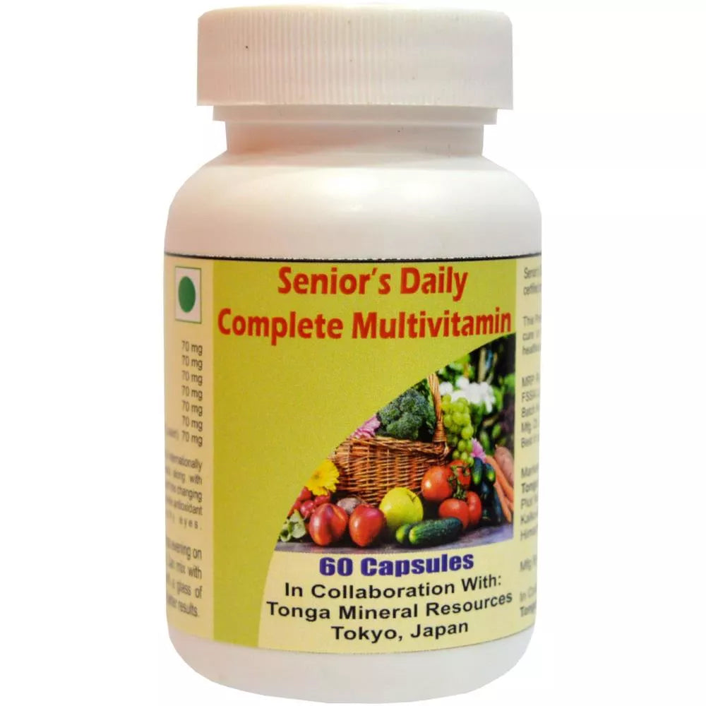 Tonga Herbs Senior Daily Complete Multivitamin Capsules  Grab2Buy Tonga Herbs Grab2Buy