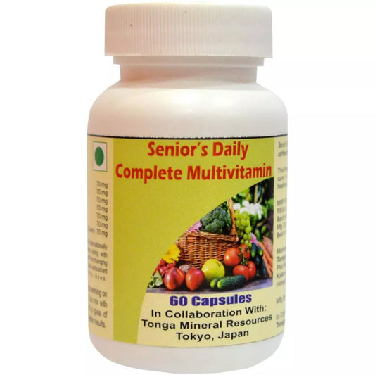 Tonga Herbs Senior Daily Complete Multivitamin Capsules  Grab2Buy Tonga Herbs Grab2Buy
