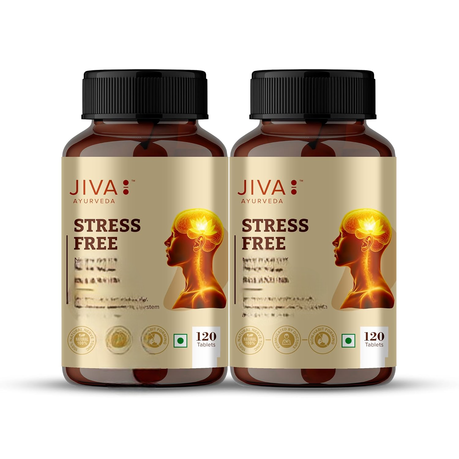 Jiva Ayurveda Stress-Free Tablets 
