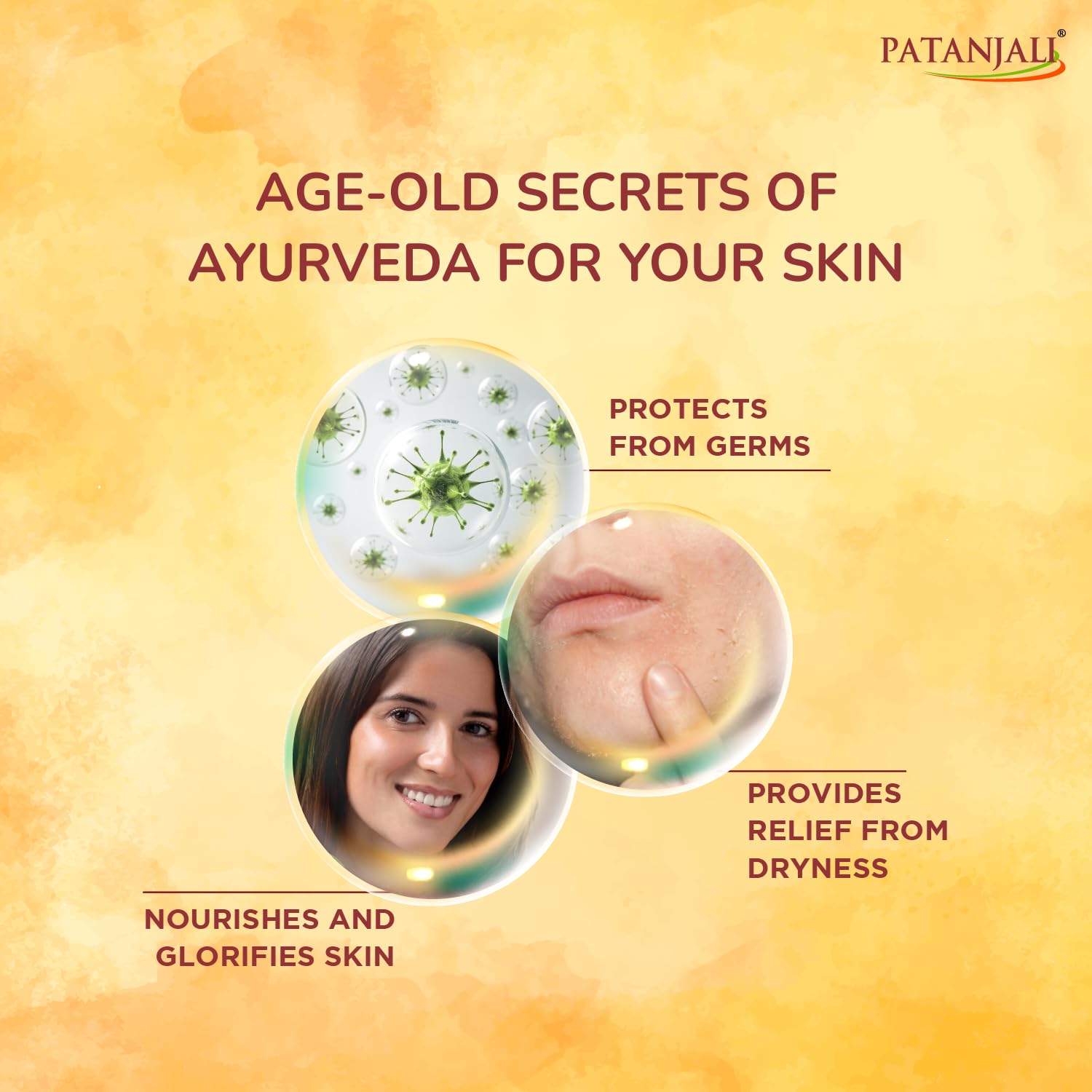 Patanjali Haldi Chandan Kanti Body Cleanser 