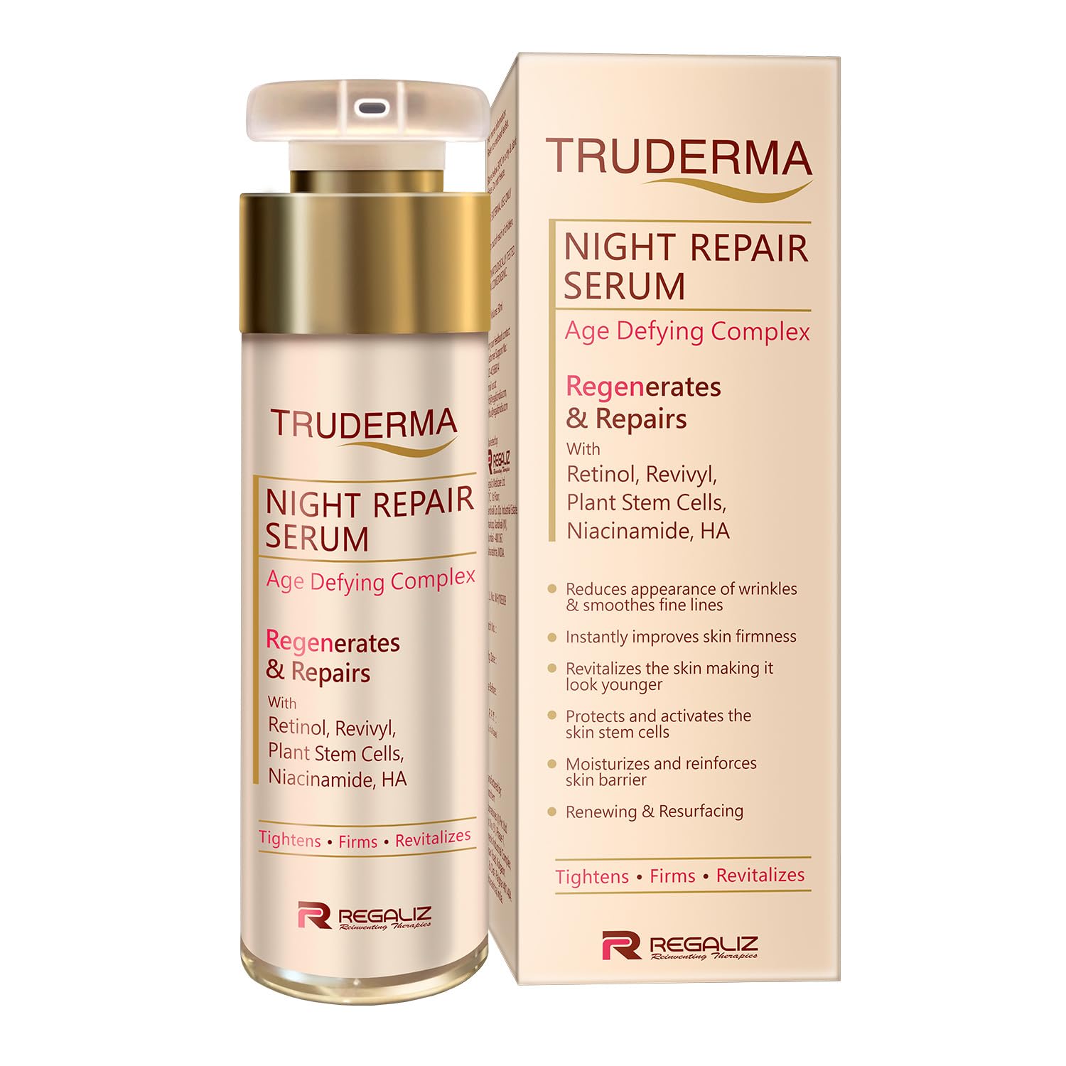 Truderma Regen Night Repair Serum For Skin Ageing  Grab2Buy Truderma Grab2Buy