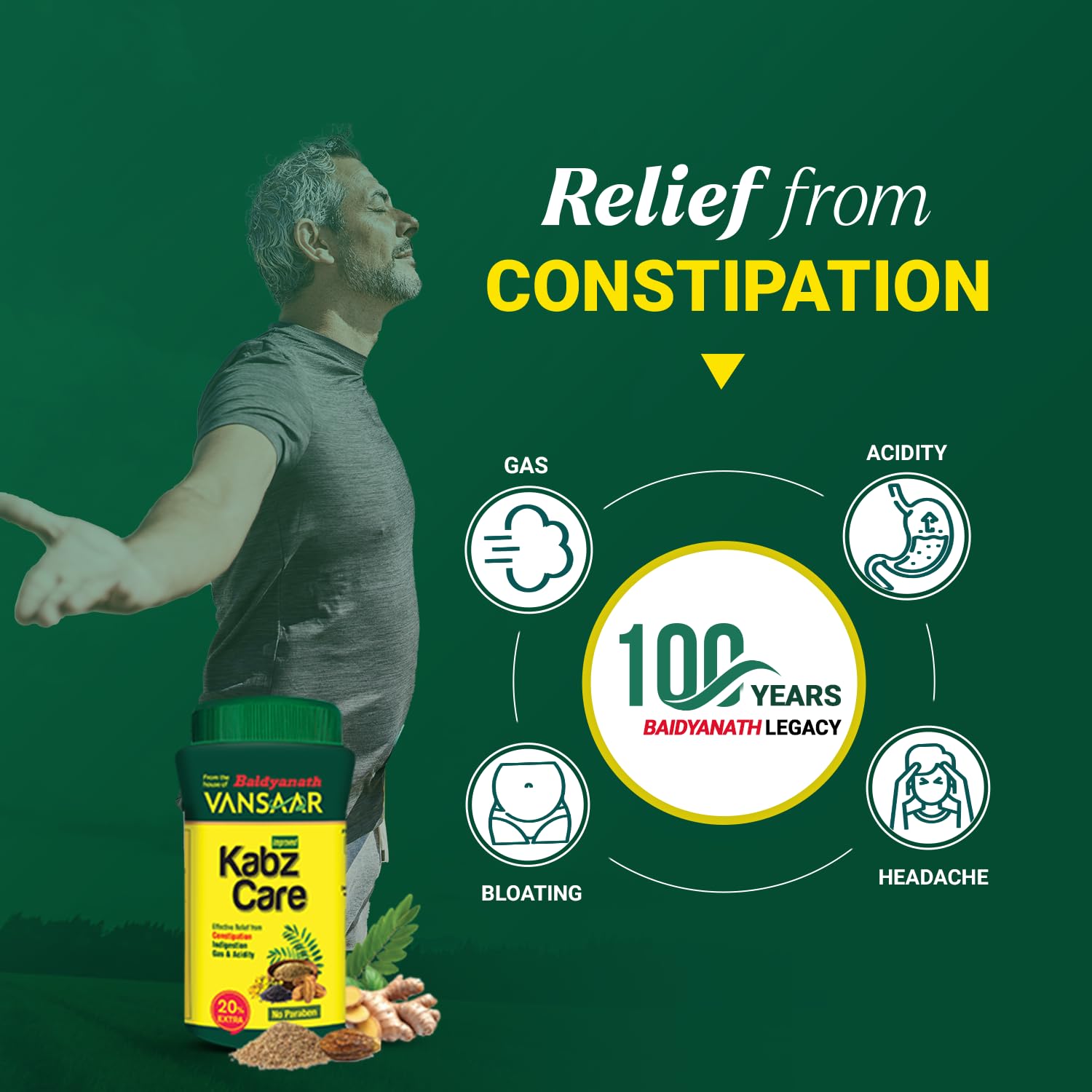 Baidyanath Kabz-Har Ayurvedic Laxative Powder - Grab2buy