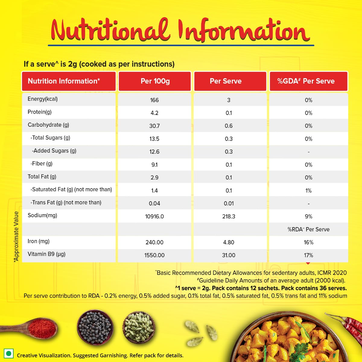 Maggi Masala-ae-Magic Vegetable Masala - Grab2buy