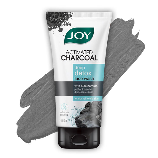 Joy Activated Charcoal Face Wash 