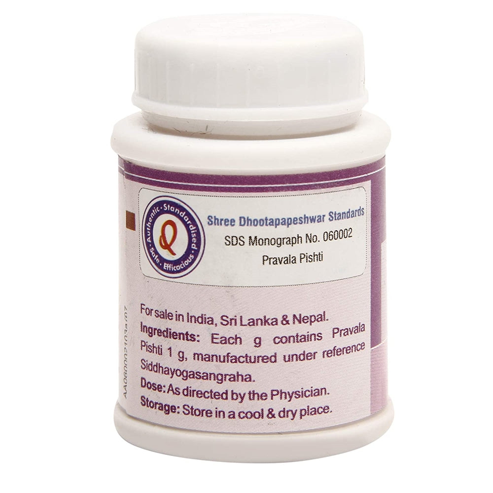 Dhootapapeshwar Pravala Pishti Powder 