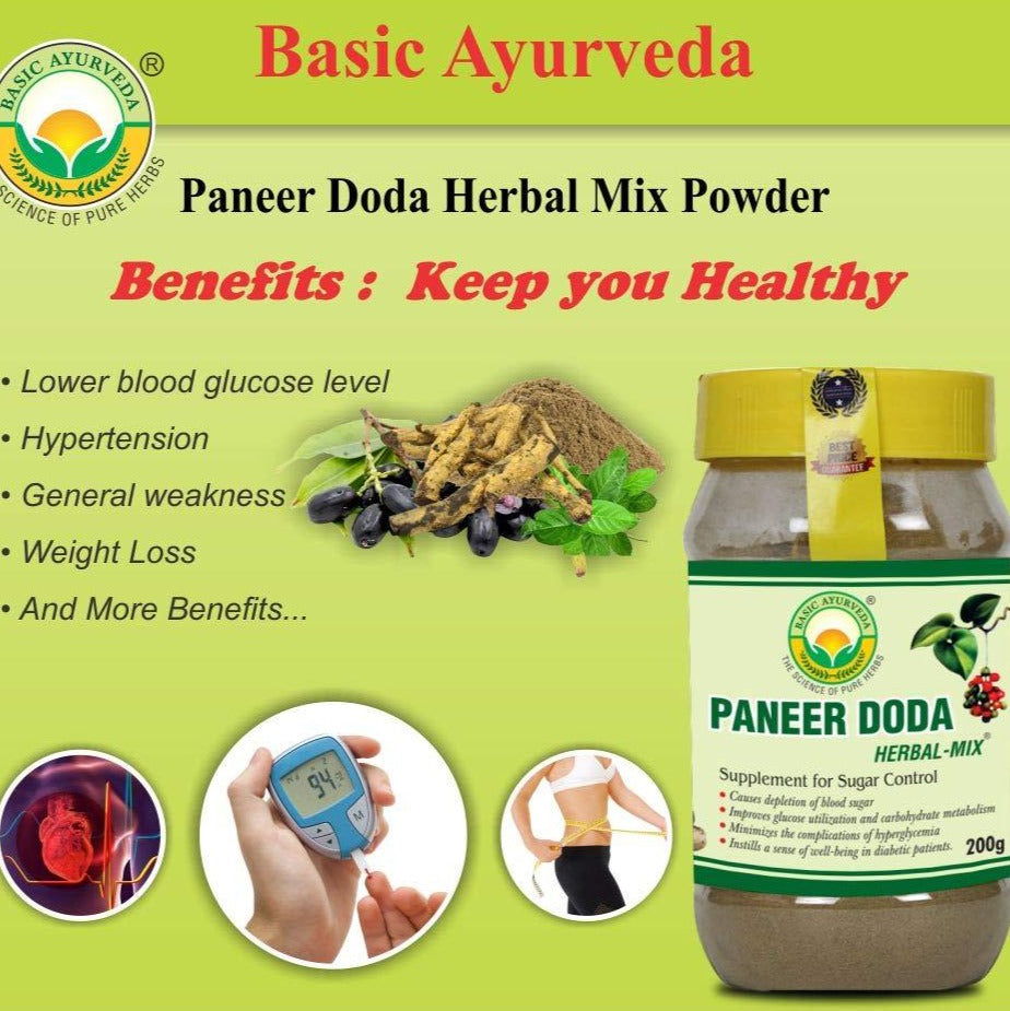 Basic Ayurveda Paneer Doda Herbal Mix 