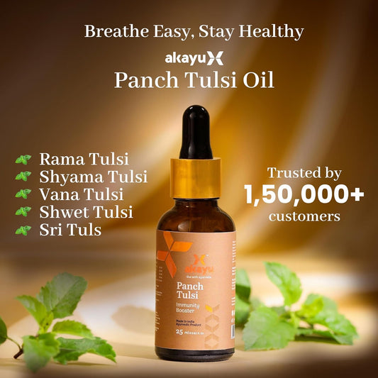 Ashpveda Panch Tulsi Oil