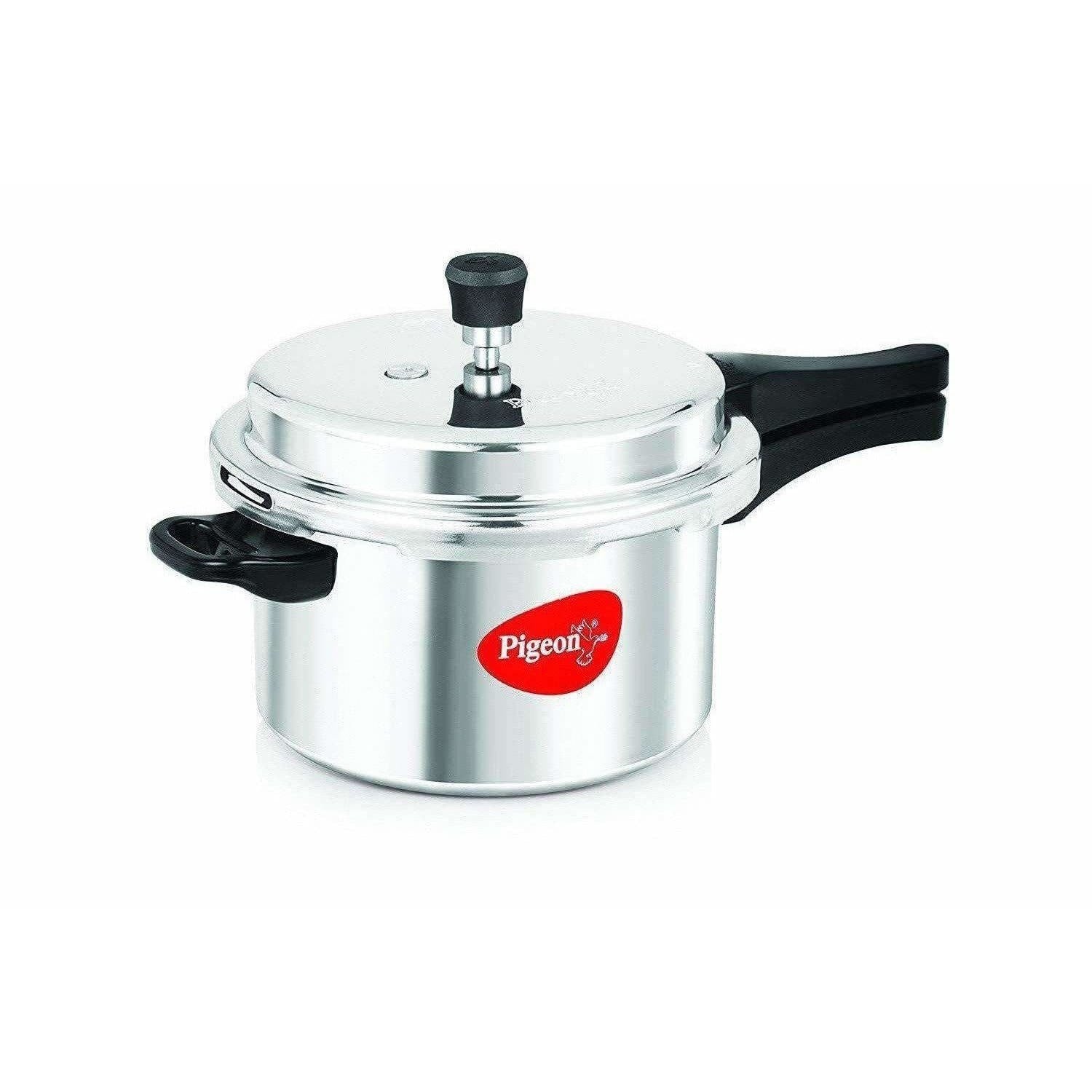 Induction Base Aluminum Pressure Cooker - 5 Litres - Grab2buy