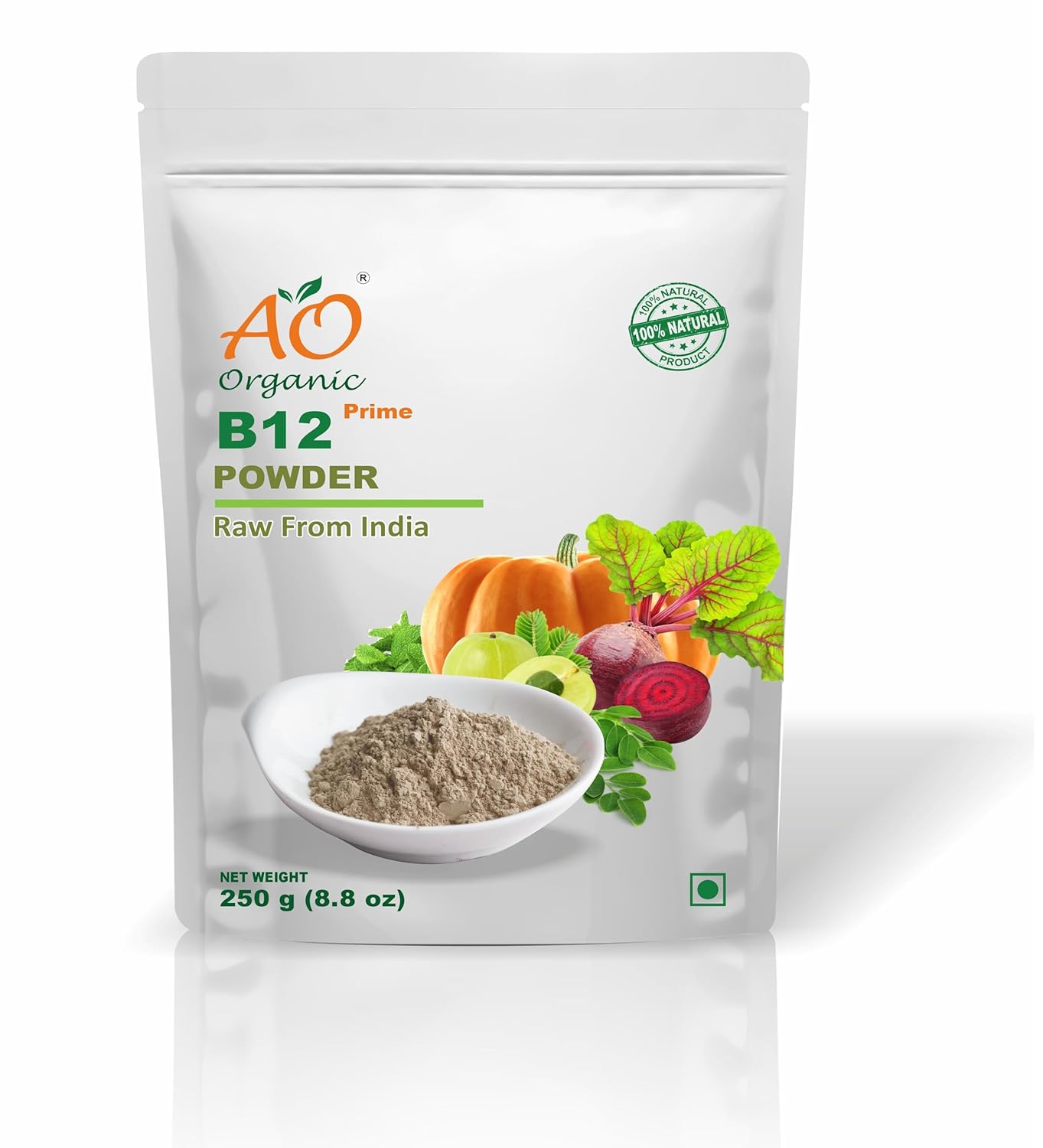 Ao Organic Natural Plant Base B12 Powder 