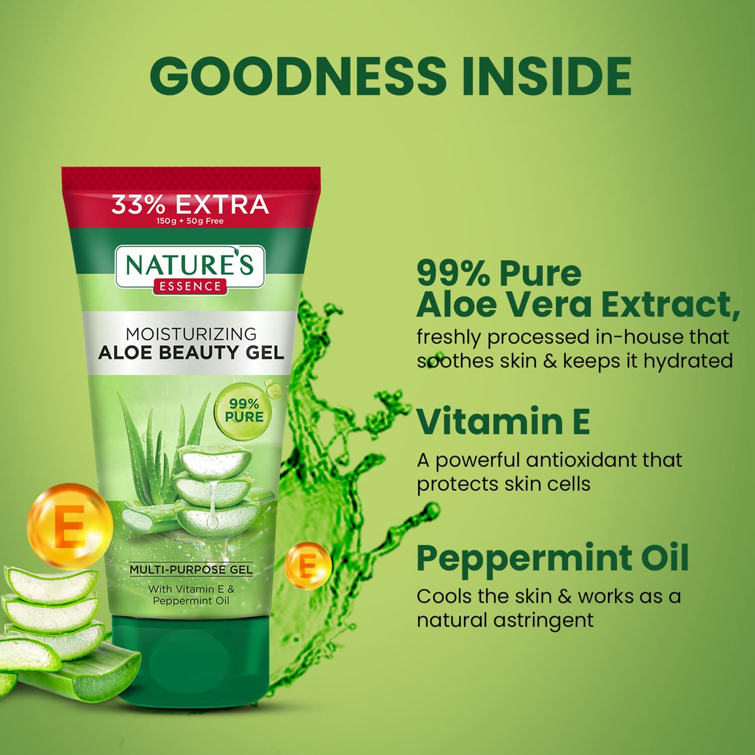 Nature's Essence Aloe Beauty Gel With Neem 