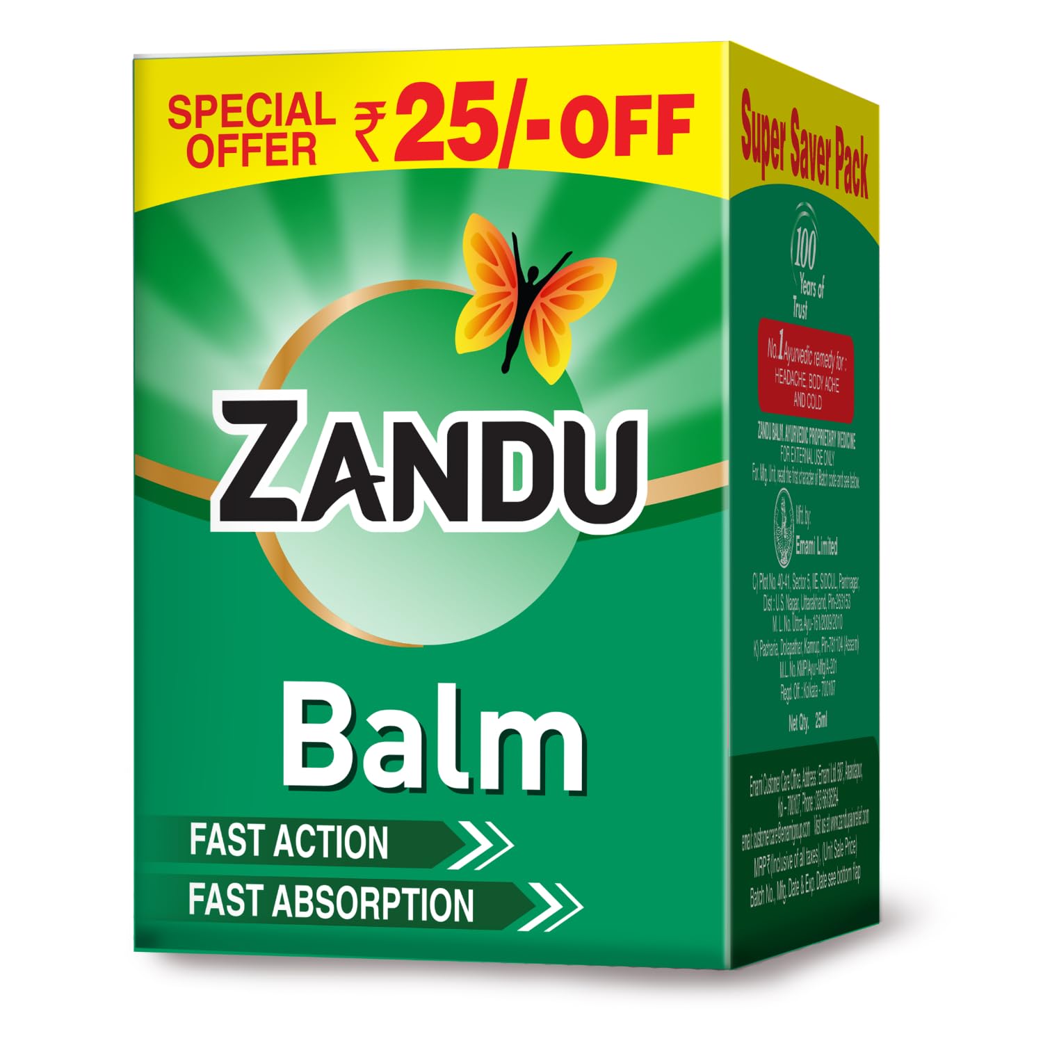 Zandu Balm - Grab2buy