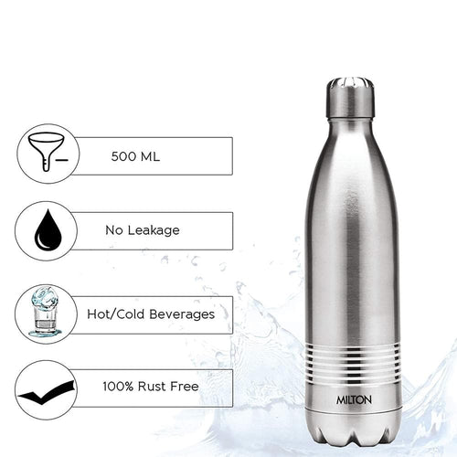 Milton steel Hot & Cold Bottle,750 ml