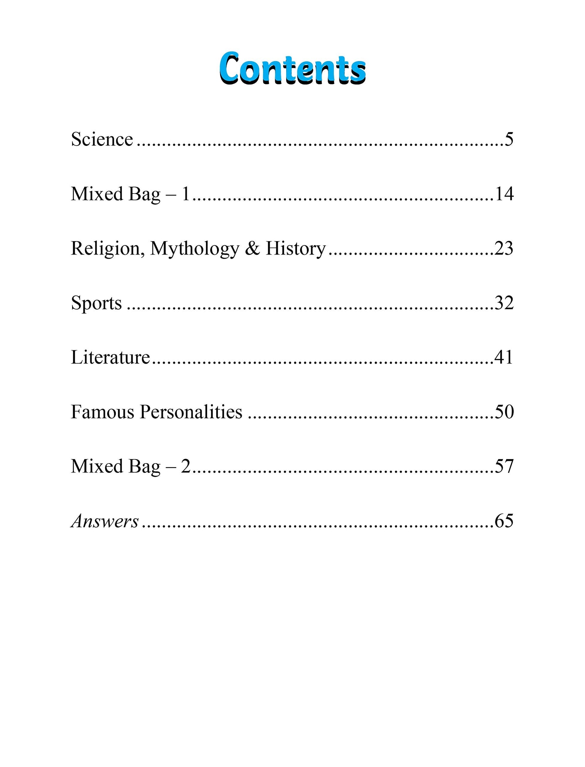 Quiz Kit-2