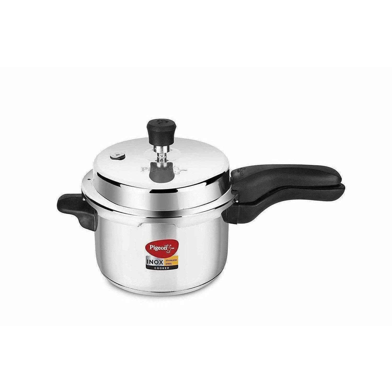 Pigeon Stainless Steel Pressure Cooker 5 Liters | Grab2Buy