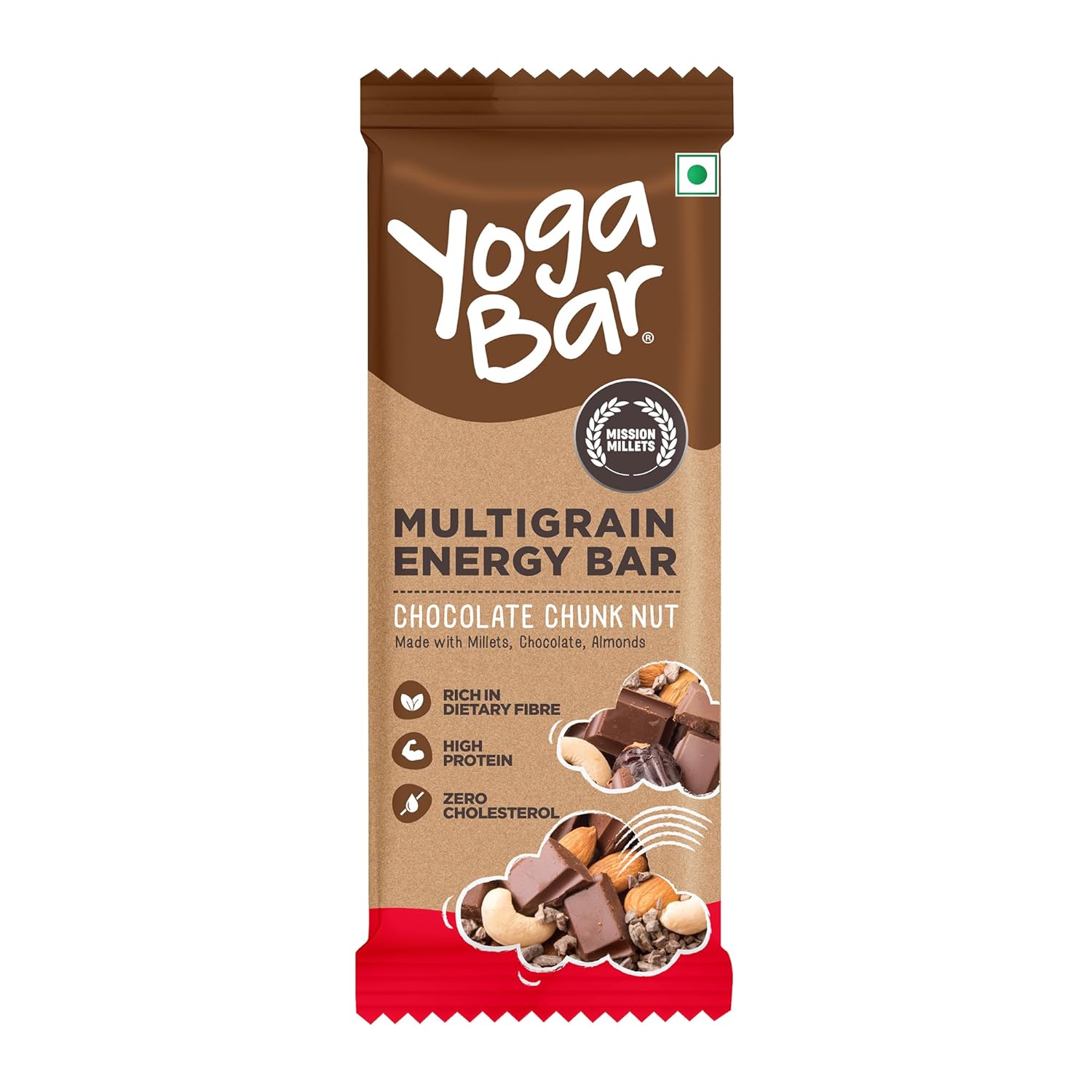 Yoga Bar Chocolate Chunk Nut Multigrain Energy Bars  Grab2Buy Yoga Bar Grab2Buy