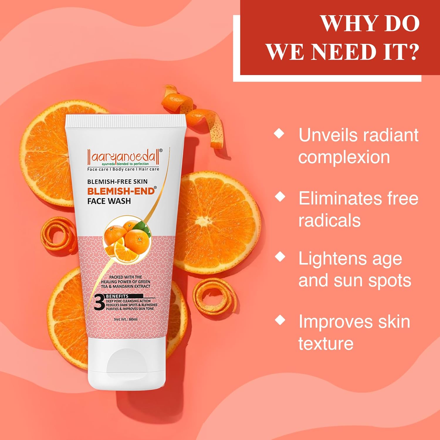Aryanveda Blemishend Face Wash 